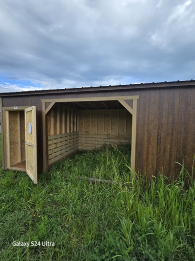 buy 12x20 run-in shelter with tack room in Martinsburg WV