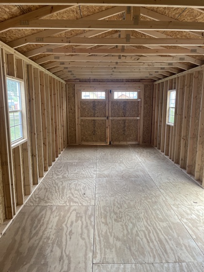 12x32 utility building with double doors for sale in Maryland