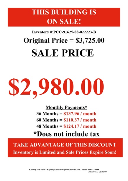 rent to own 8x8 chicken coops in WV