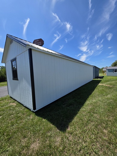 12x36 utility with center porch and 4 windows for sale in Winchester VA