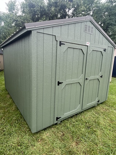 10x12 utility with double doors in Maryland