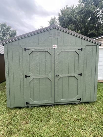 10x12 utility with rosemary green paint for sale