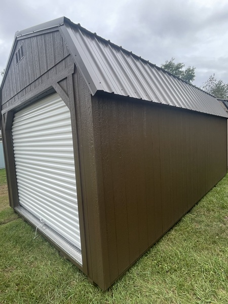 12x20 lofted barn with 9 foot garage for sale in Hagerstown Maryland