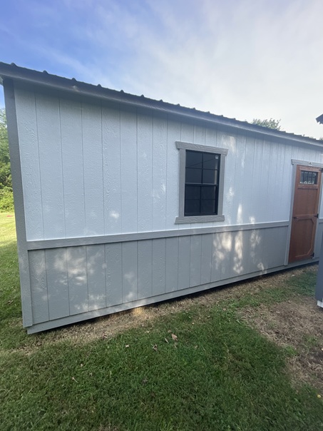 12x32 utility shed with 8 foot walls for sale in Hagerstown MD