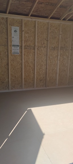quality wood 10x16 utility with gable dormer