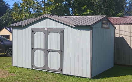 10x16 utility with gable dormer