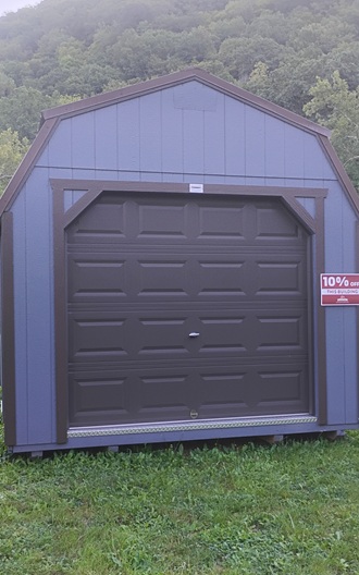 12x16 lofted garage