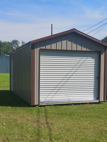 12x20 metal garage utility building