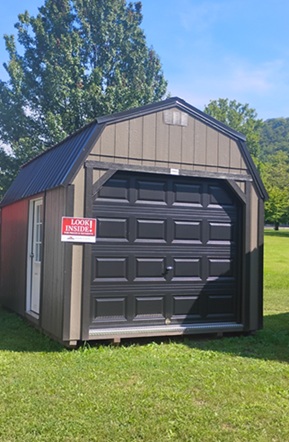 10x16 lofted garage