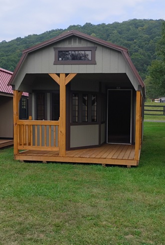 12x32 lofted playhouse