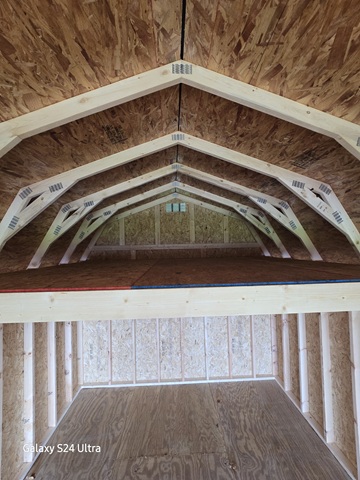 large loft area in this building