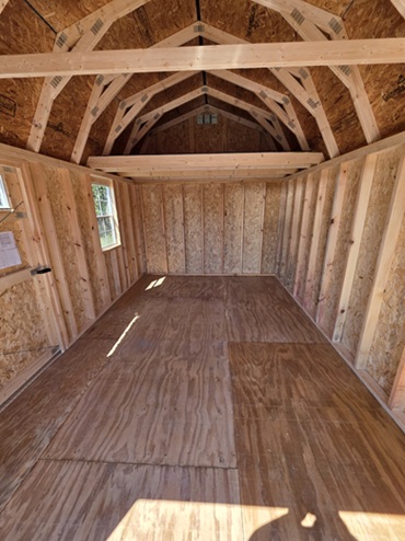 buy 10x16 lofted barn with 6 foot ramp door Winchester Virginia