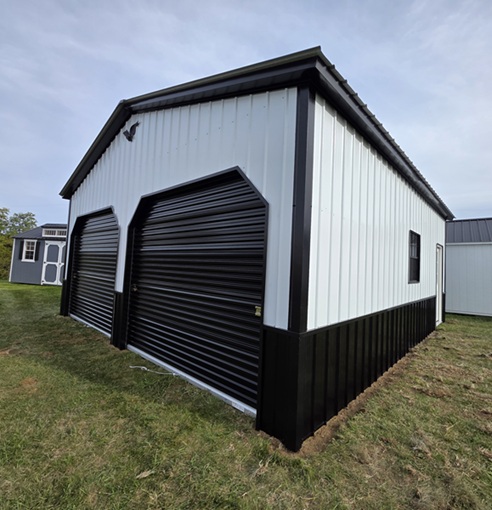 buy 24x24 metal double wide garage in Martinsburg WV
